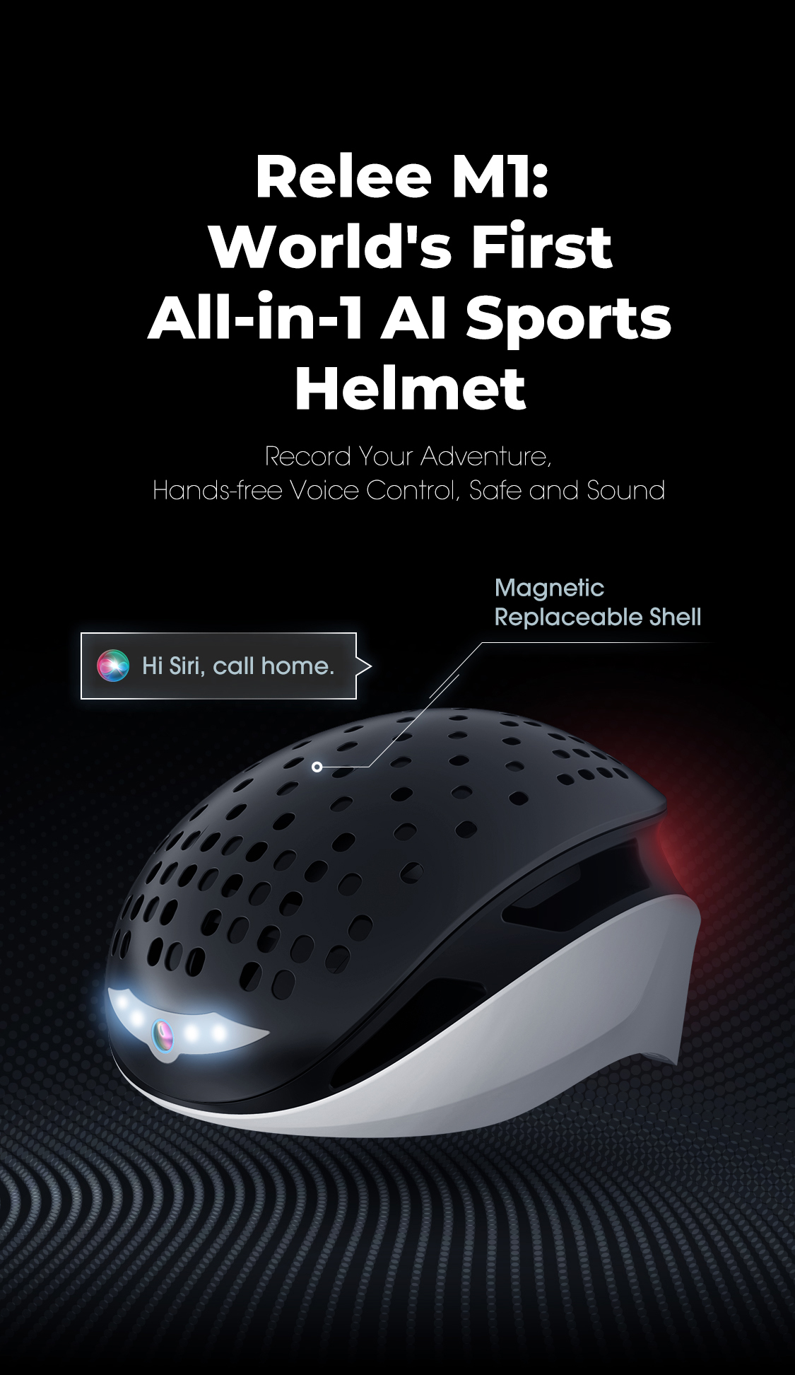 HMTIVE M1 The World’s 1st All-In-1 Ai Sports Helmet-RELEE-M1:The World's 1st All-In-1 Ai Sports Helmet